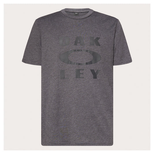 Oakley Bark Ellipse Tee - Grey / Black