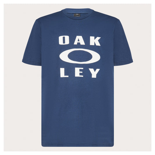 Oakley Bark Ellipse Tee - Blue