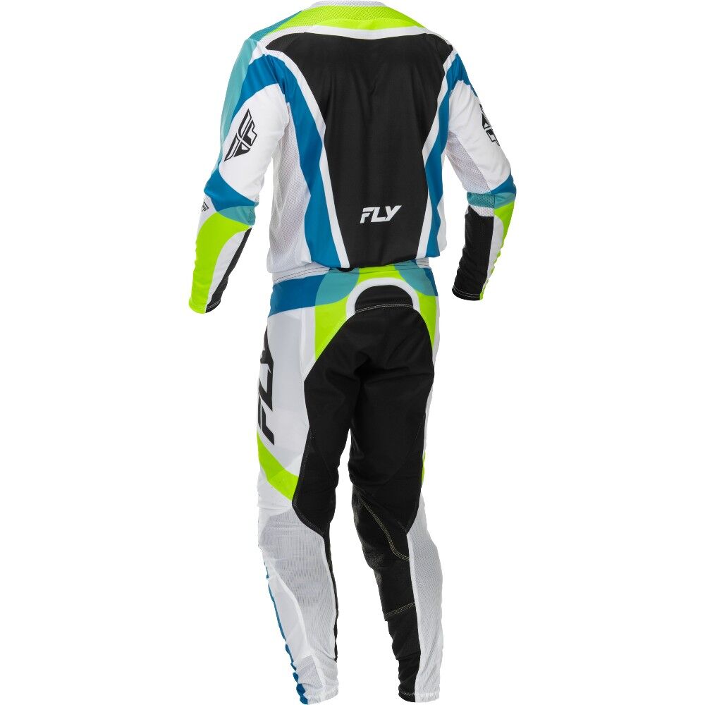Fly MX26 Lite Limited Edition Jersey & Pants - Lime / Blue