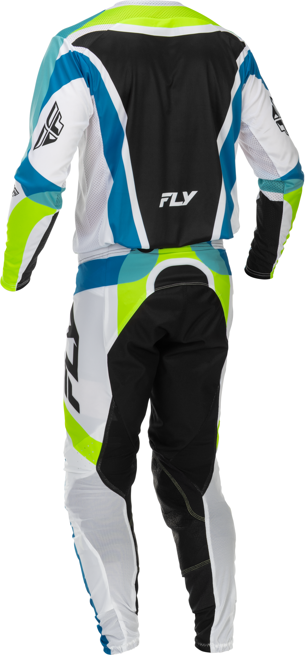 Fly MX26 Lite Limited Edition Jersey & Pants - Lime / Blue