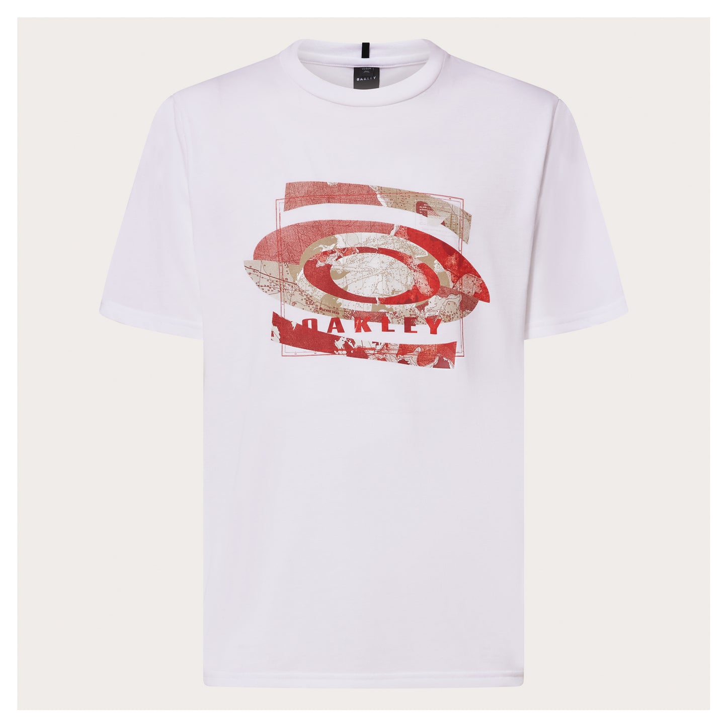 Oakley Camo Map Tee - White
