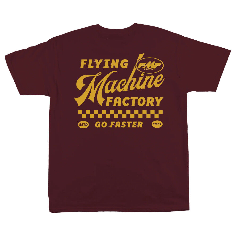 FMF Faster Tee - Maroon