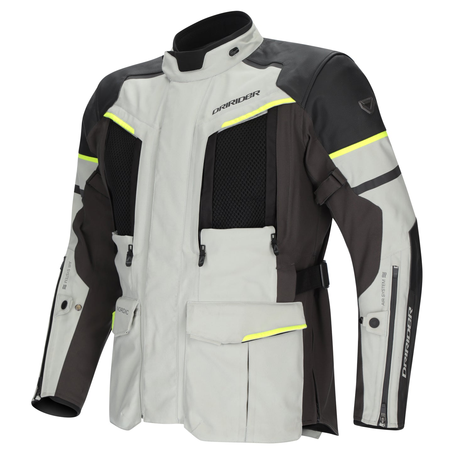 Dririder Nordic Evolution Jacket - Grey / Hi-Vis