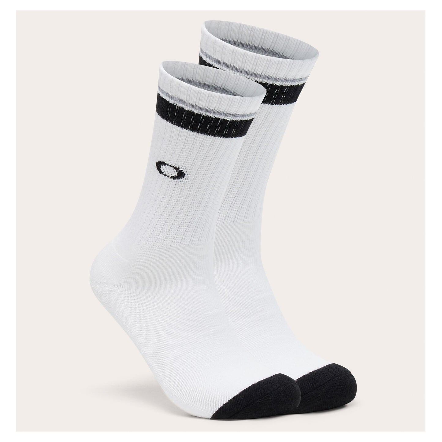 Oakley Essential Socks (3 Pack) - White / Black
