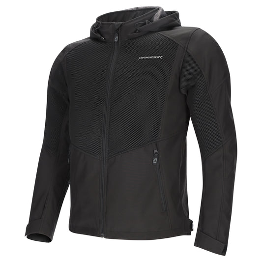 Dririder BLVD II Air Soft Shell Hoody - Black