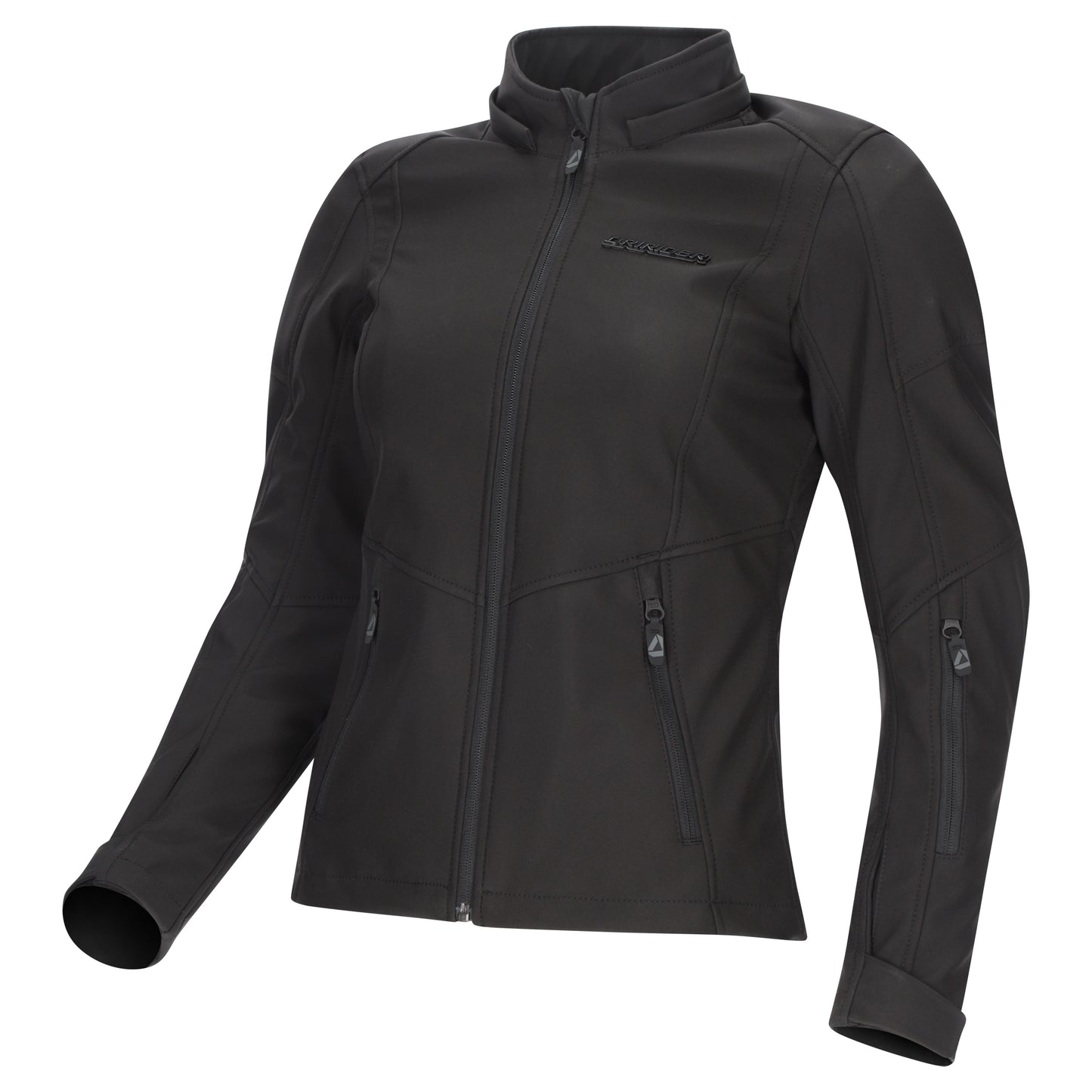 Dririder Women's BLVD II Waterproof Soft Shell Hoody - Black