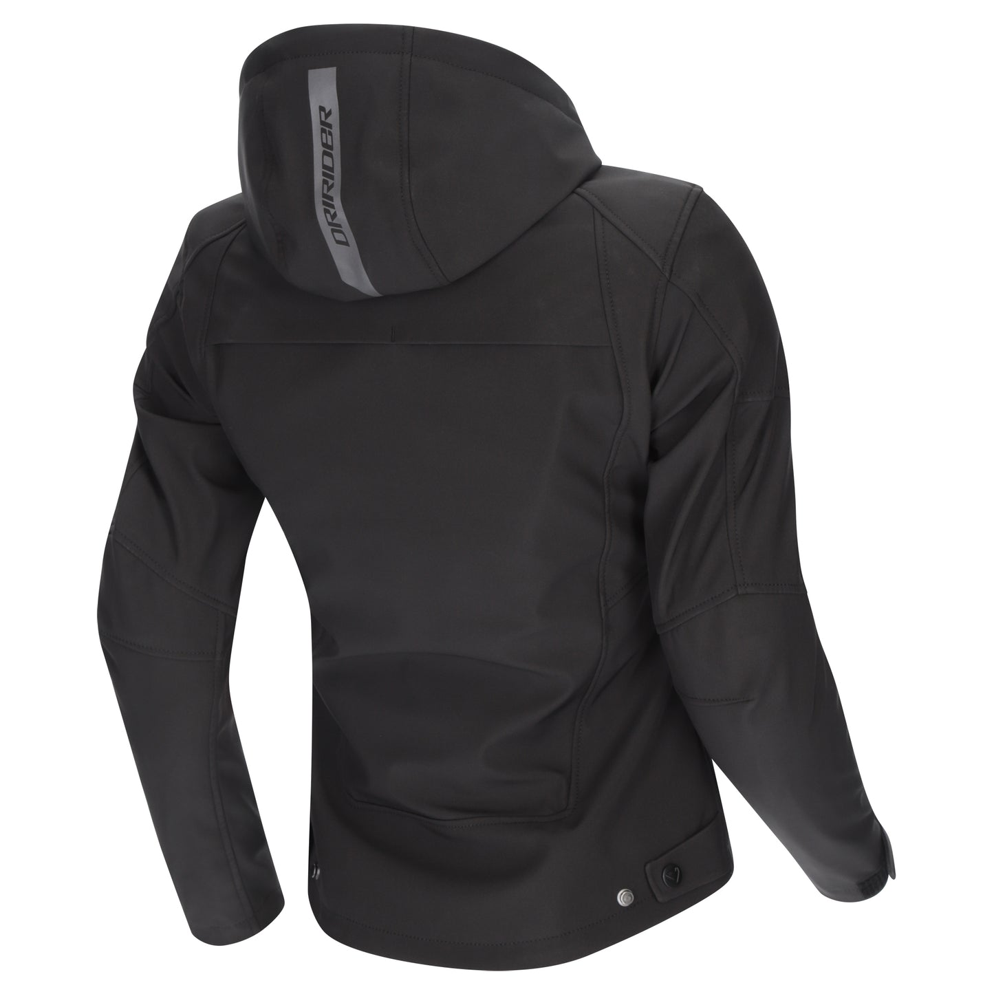 Dririder Women's BLVD II Waterproof Soft Shell Hoody - Black
