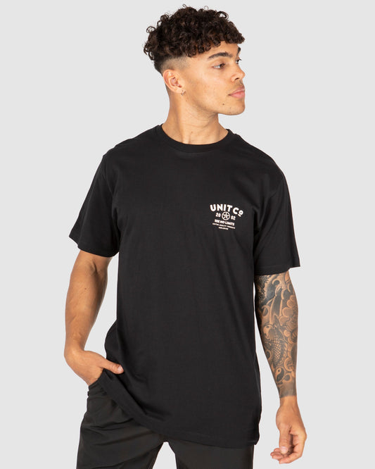Unit Men's Tee Savage - Black