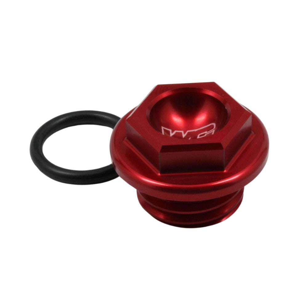 Works Connection Oil Fill Plug - Gold