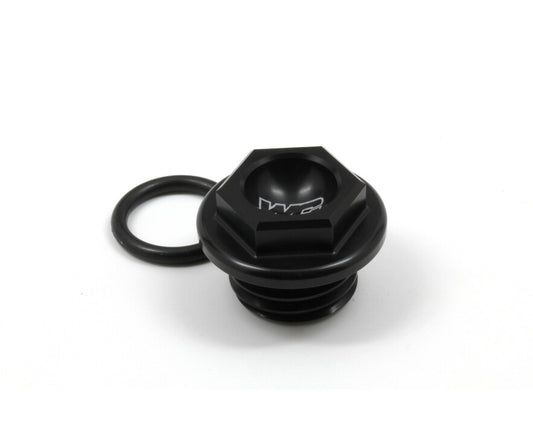 Works Connection Oil Fill Plug - Black