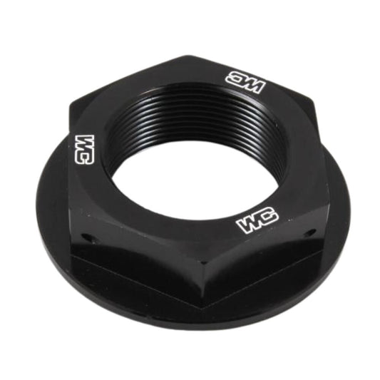 Works Connection Steering Stem Nut - Black