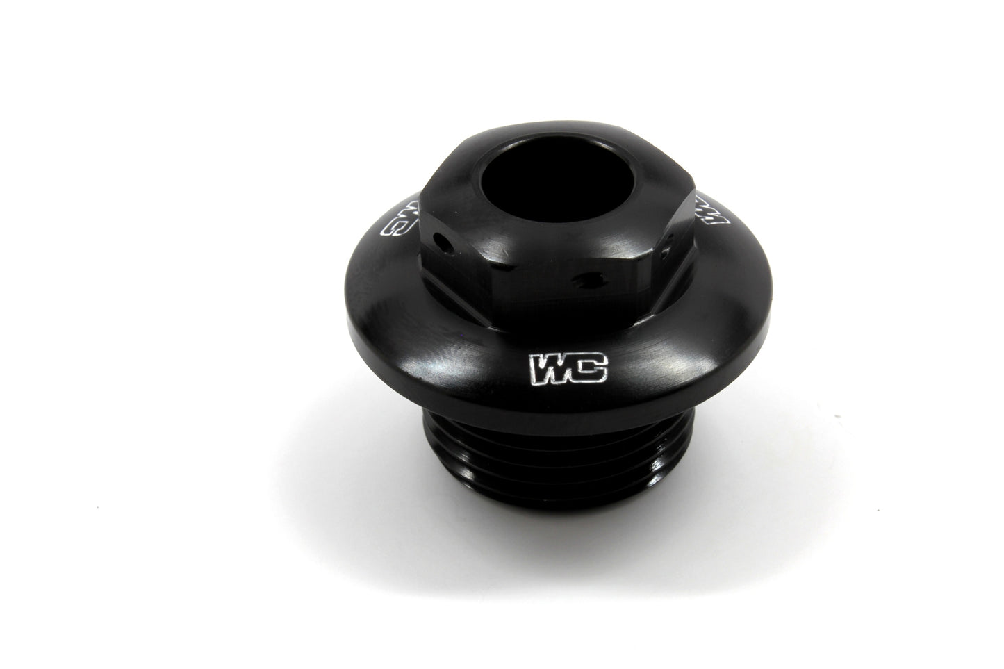 Works Connection Steering Stem Nut Black