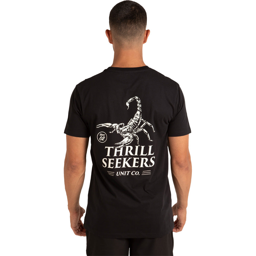 Unit Unisex Tee Scorpion Black