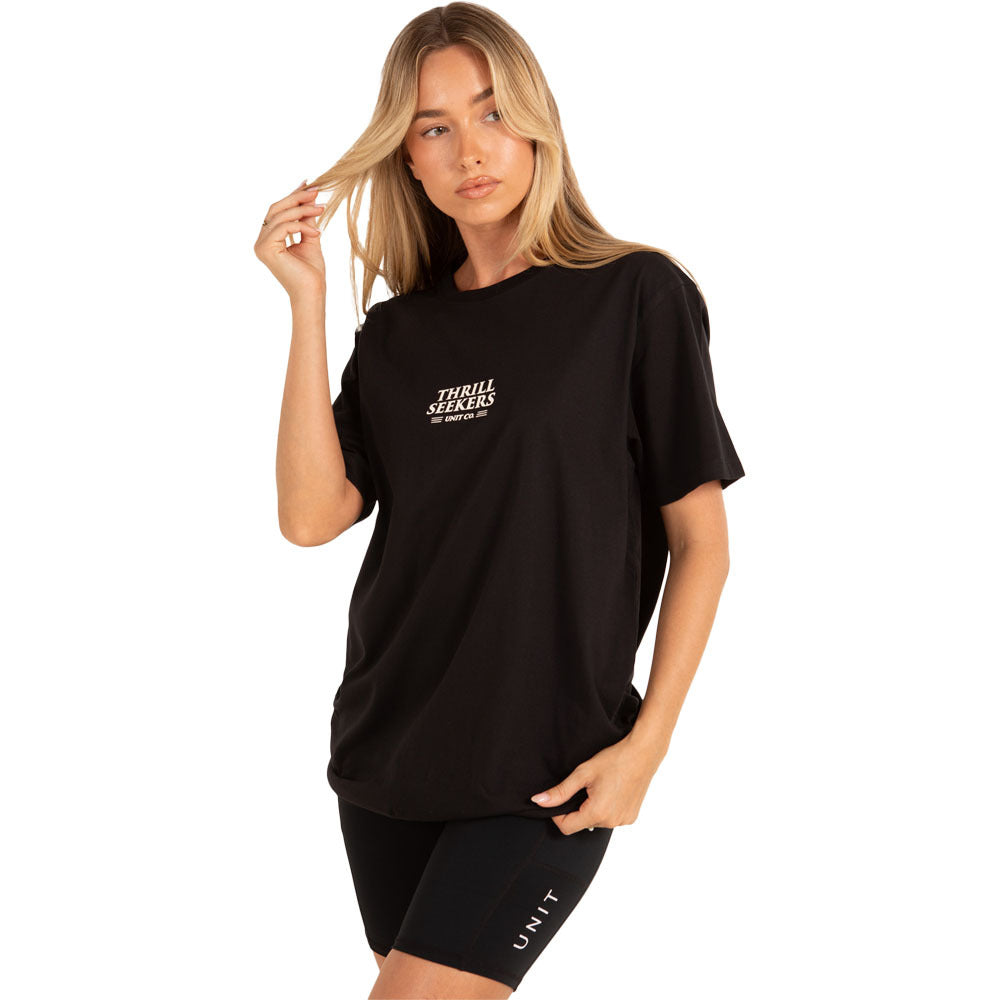 Unit Unisex Tee Scorpion Black