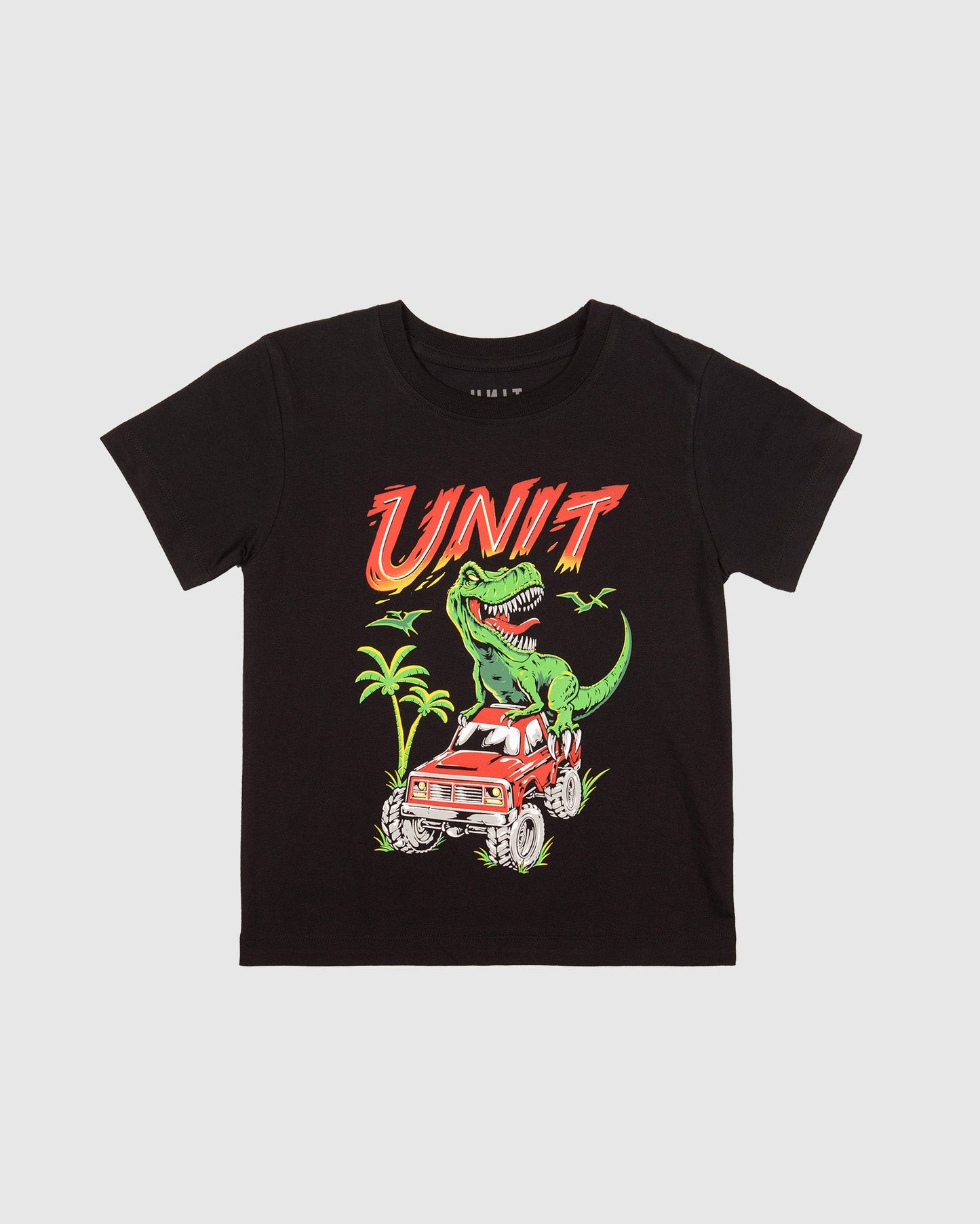 Unit Kids Tee Off Road - Black