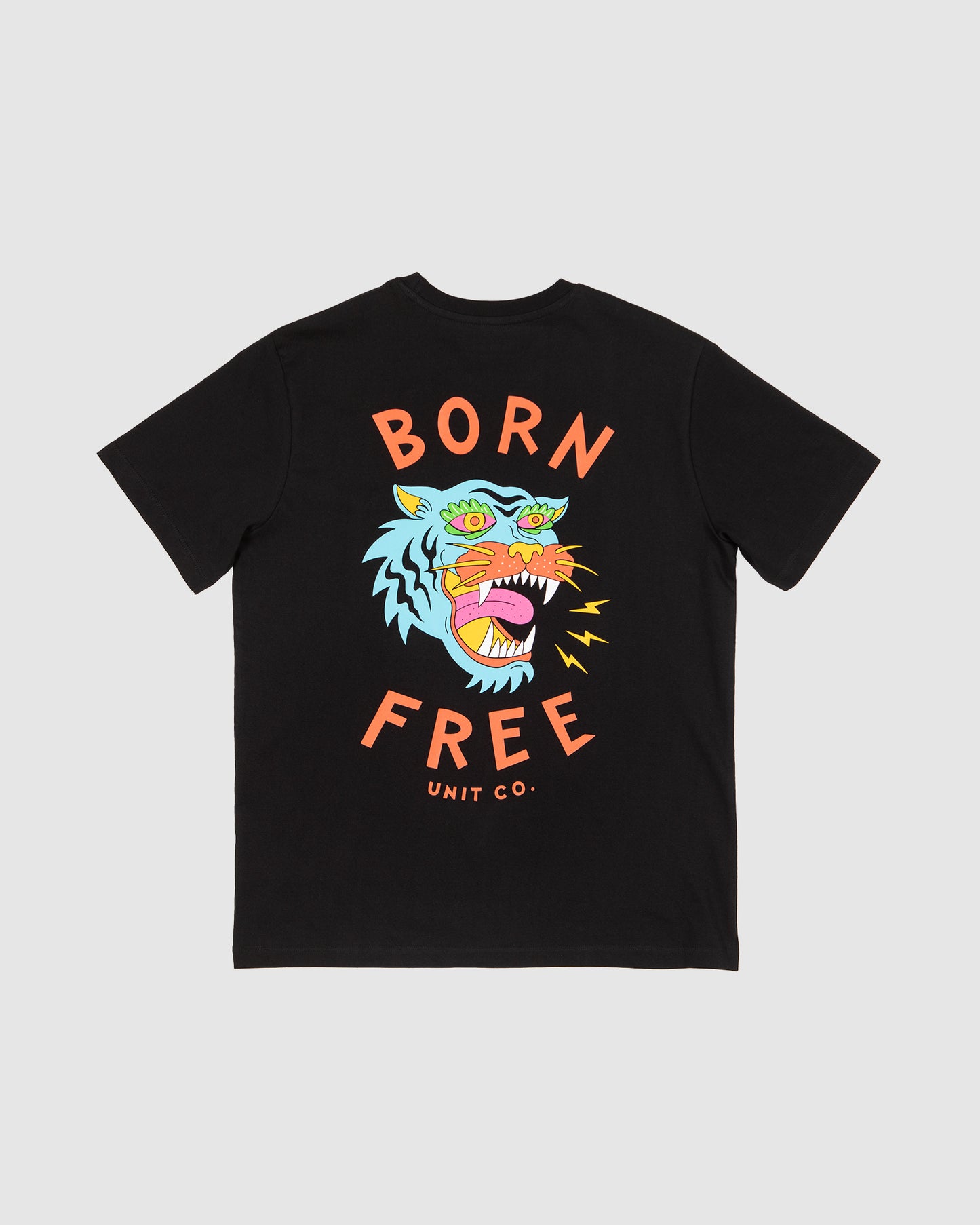 Unit Youth Tee Born Free - Black