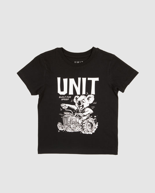 Unit Kids Tee Rossco - Black