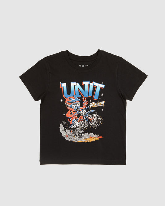 Unit Kids Tee Freestyle - Black