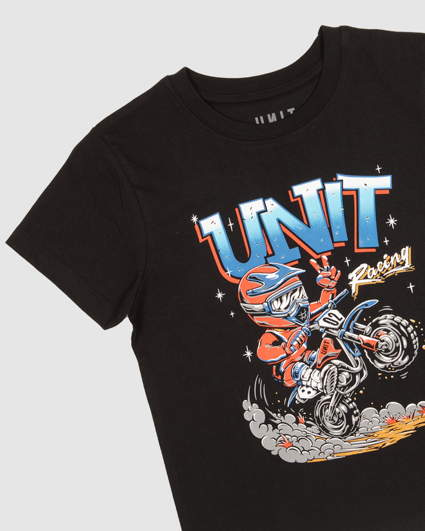 Unit Kids Tee Freestyle - Black