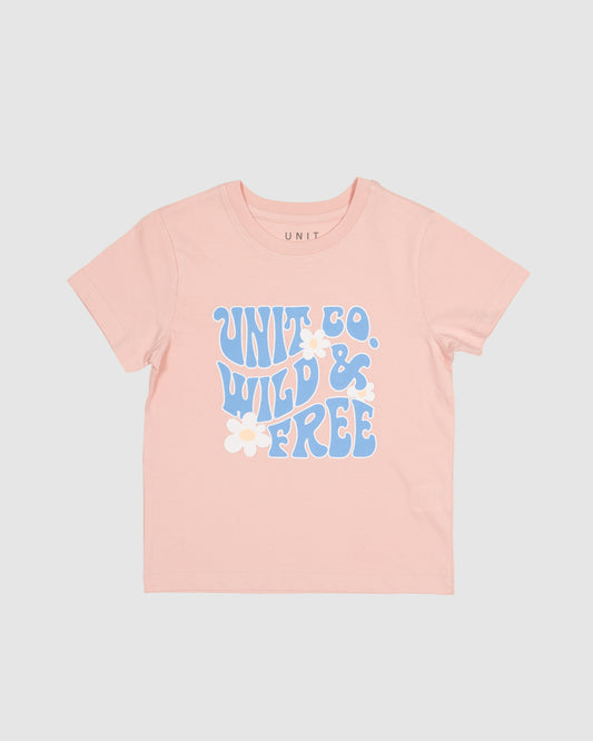 Unit Kids Tee Willow - Pink