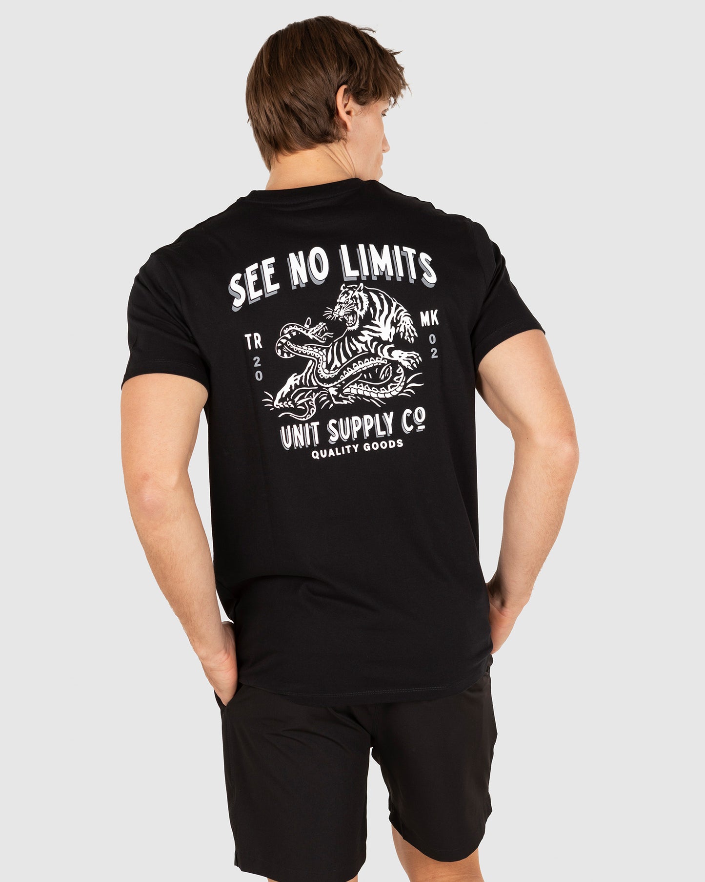 Unit Men's Tee Ambush - Black