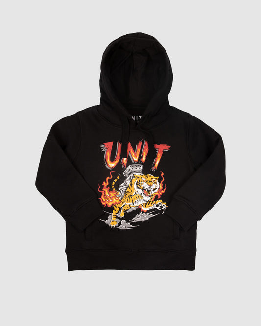 Unit Kids Hoodie Blitz - Black