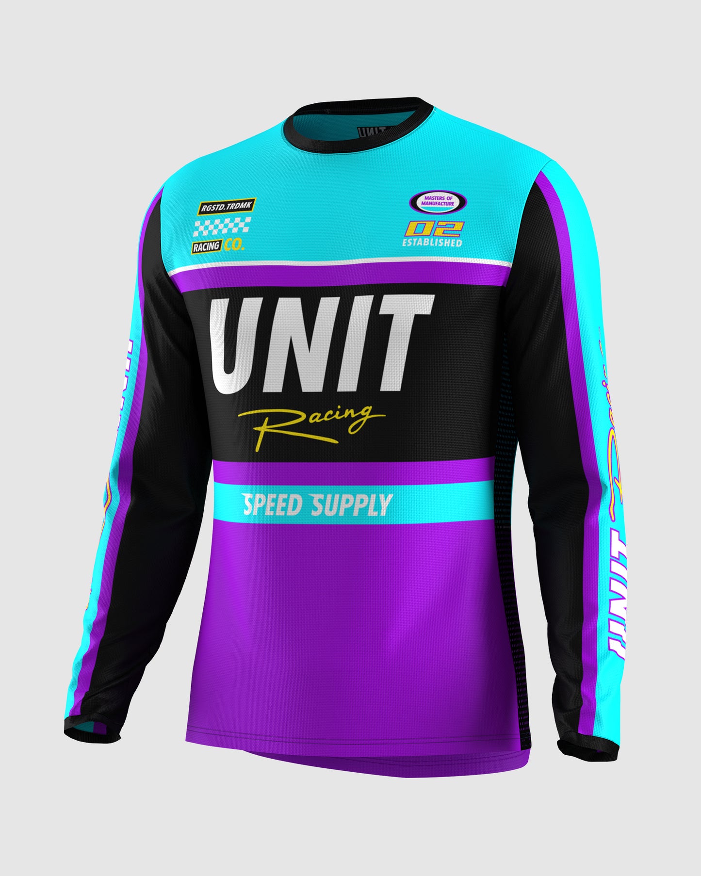 Unit MX25 Dash Jersey Purple