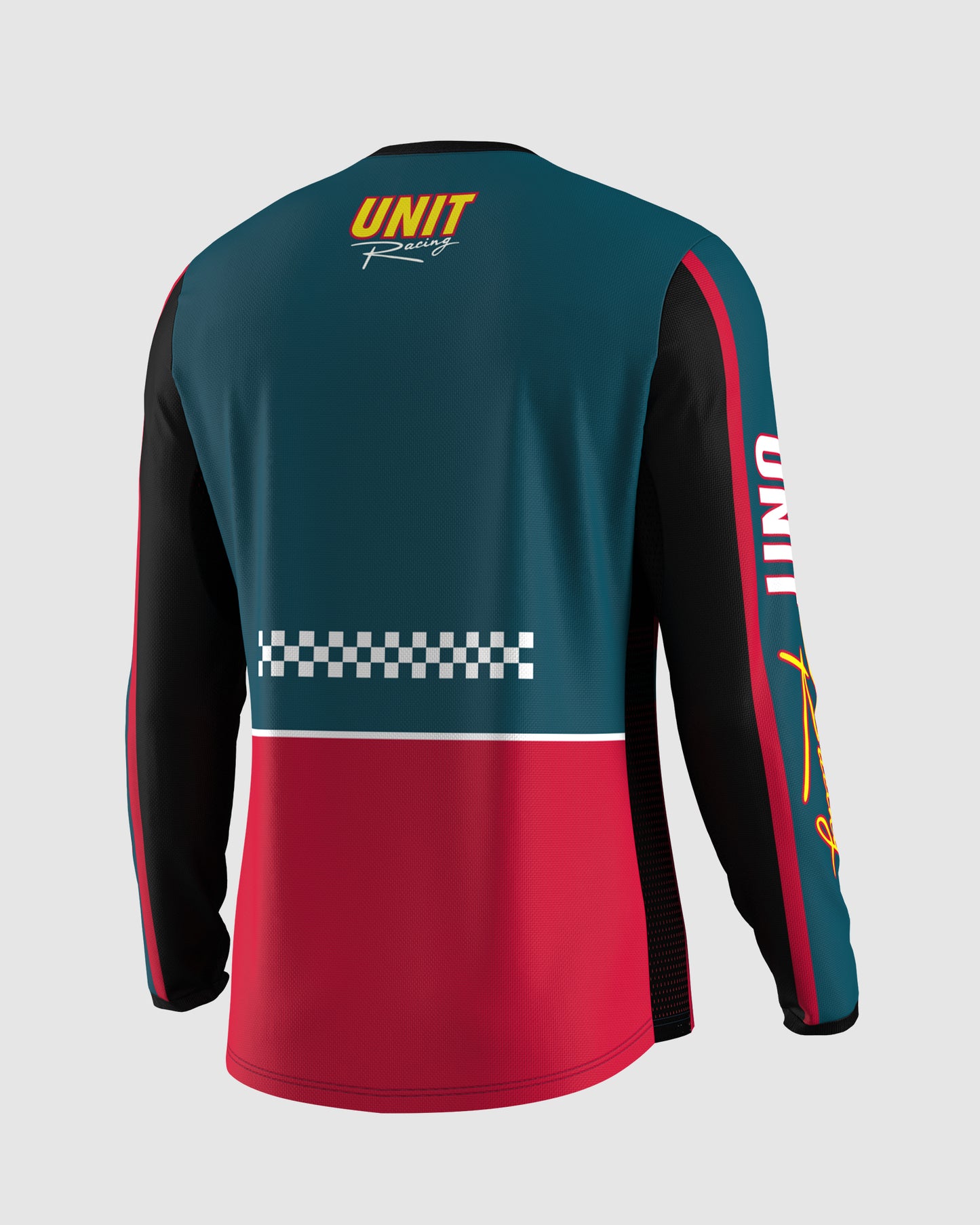 Unit MX25 Dash Jersey Dark Red