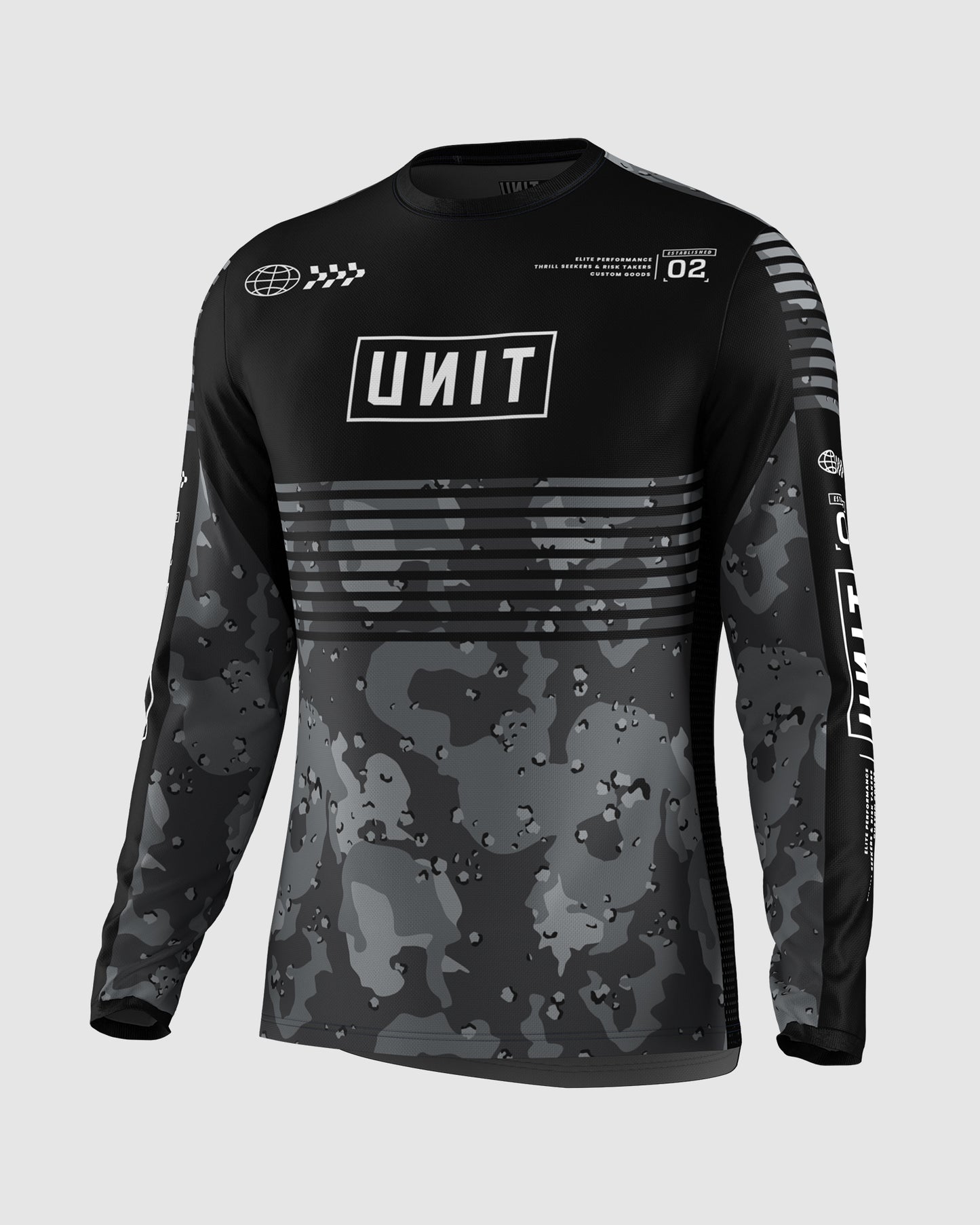 Unit MX25 Arcade Jersey Camo