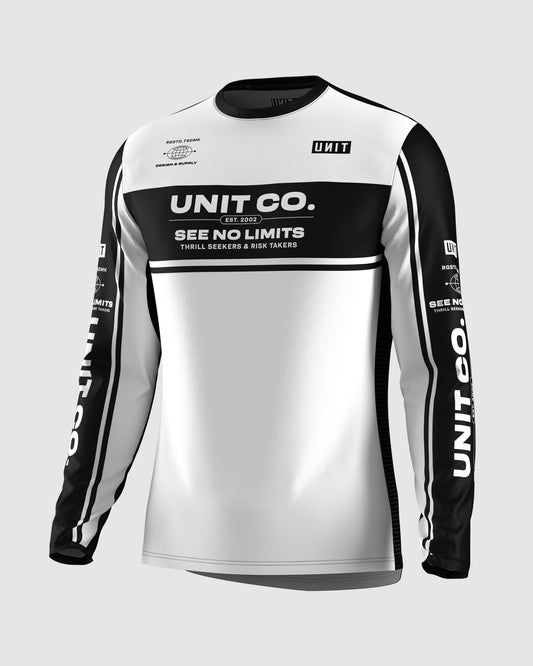 Unit MX25 Seeker Jersey White