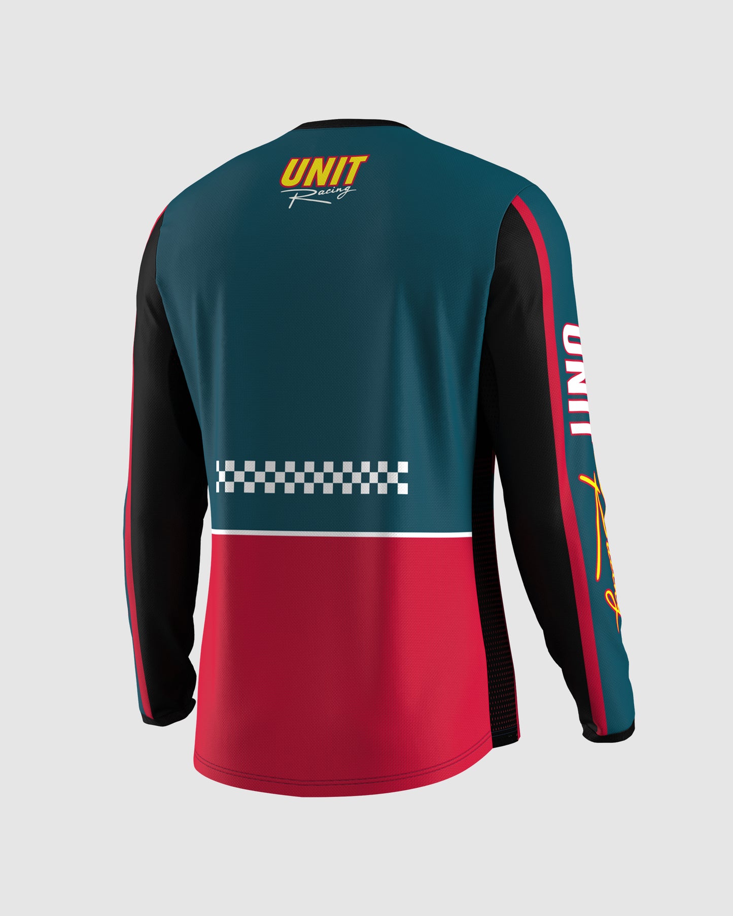 Unit MX25 Youth Dash Jersey Dark Red