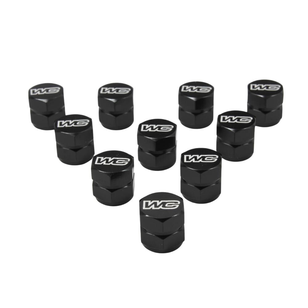 Works Connection Valve Caps - 10 Pack
