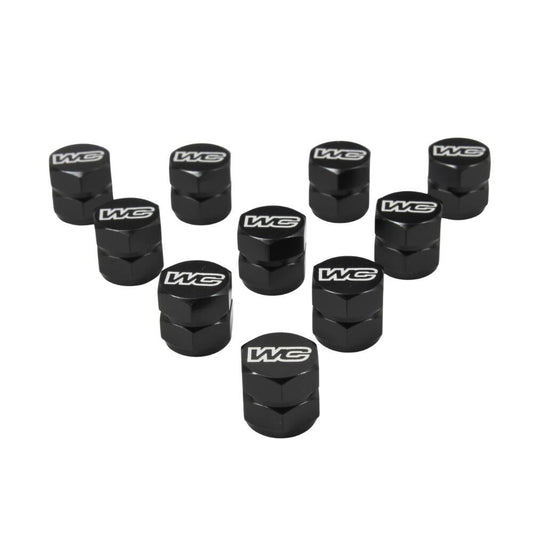 Works Connection Valve Caps - 10 Pack
