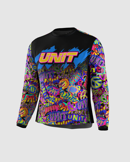 Unit MX26 Kids Fizzle Jersey - Multi