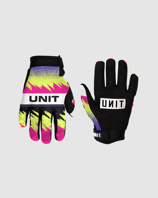 Unit MX26 Kids Electric Gloves - Black / Pink / Yellow
