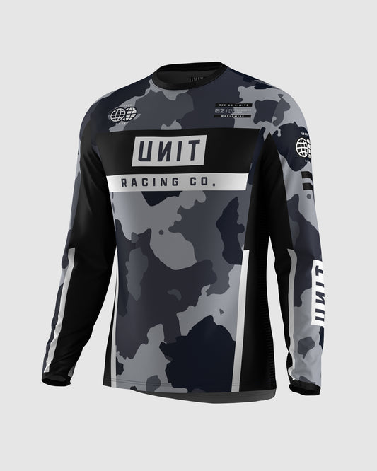 Unit MX26 Youth Brigade Jersey - Camo Green