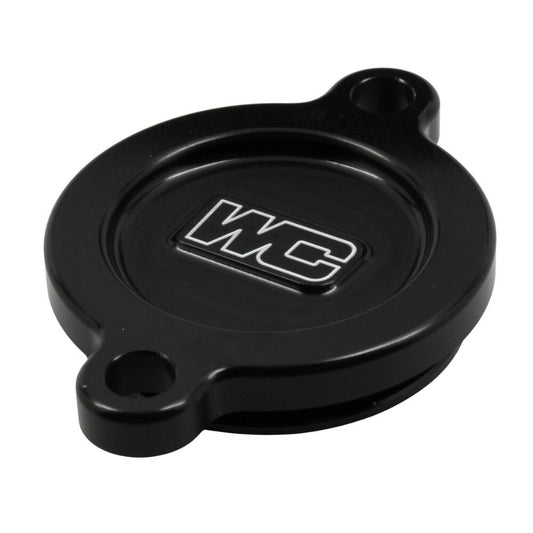 Works Connection Oil Filter Cover - Black