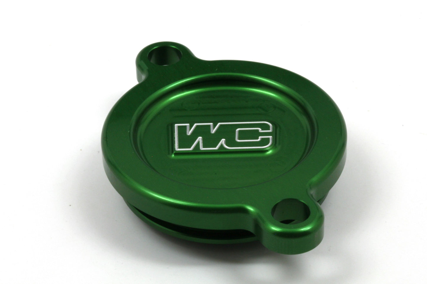 Works Connection Oil Filter Cover Green