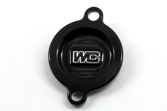 Works Connection Oil Filter Cover Black