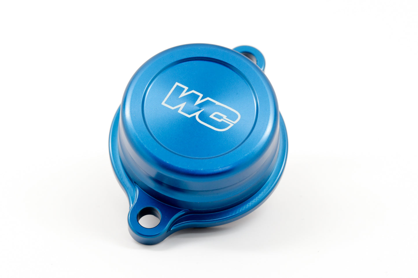 Works Connection Oil Filter Cover Blue