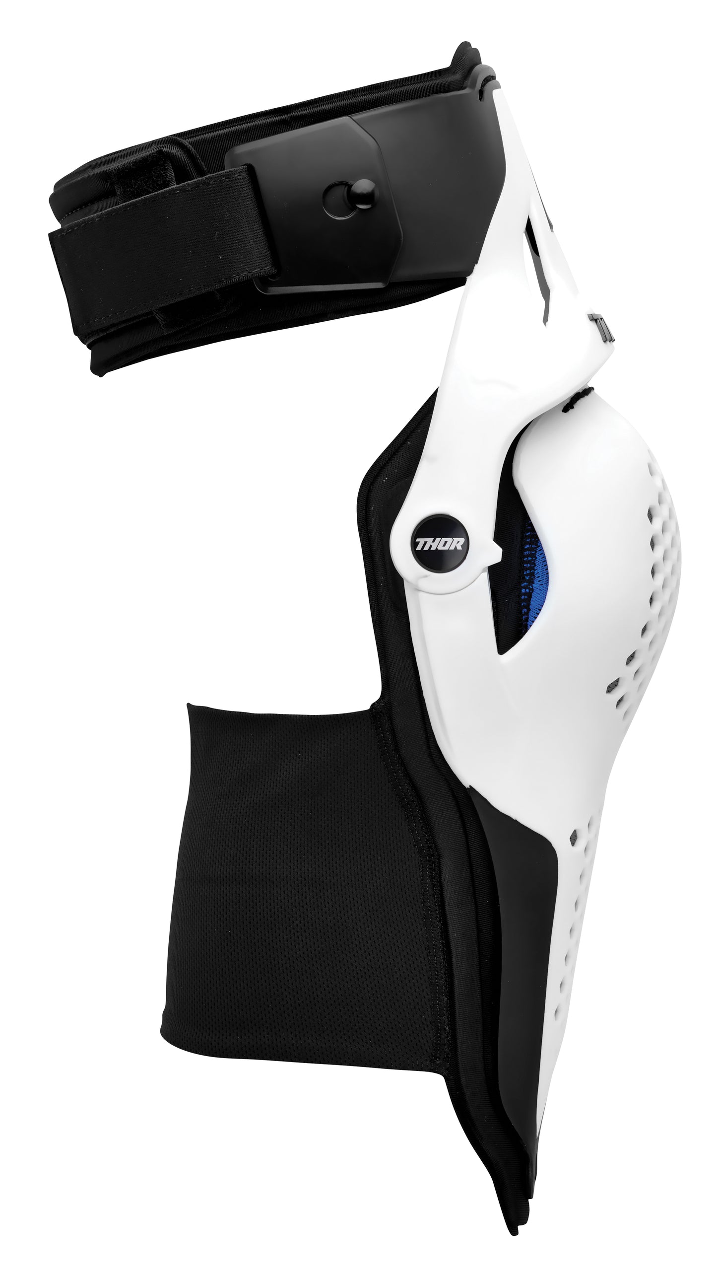 Thor Youth Sentinal LTD Knee Guards - White / Black