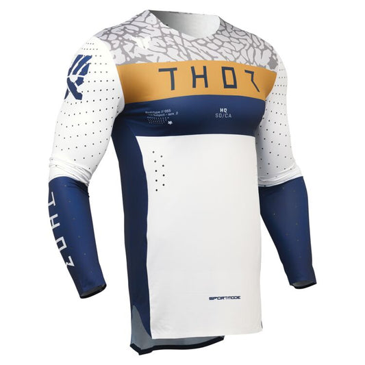Thor MX25 Sport Mode Bravo Jersey - Navy / White