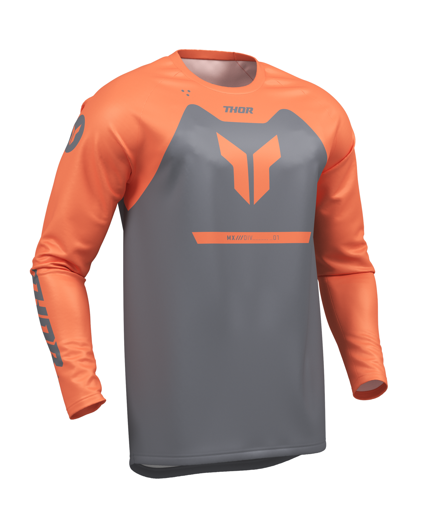 Thor Youth Ridemode Menace Jersey - Charcoal