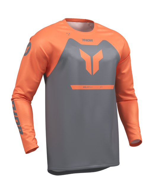 Thor Youth Ridemode Menace Jersey - Charcoal