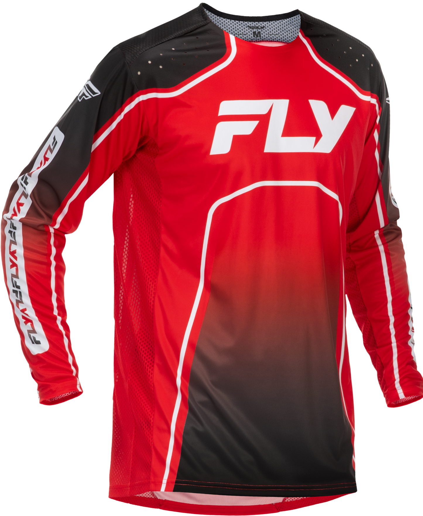 Fly Rayce MTB Jersey - Red / Black / White