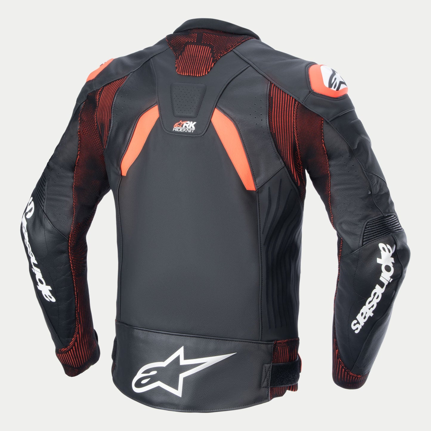 Alpinestars GP Plus R V4 Rideknit Leather Jacket - Black / Red