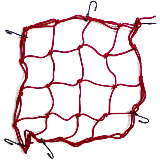 Lextek Cargo Net 15x15in Red