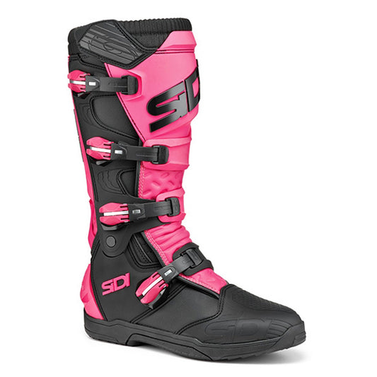 Sidi X-Power SC Lei Women's Boots - Black / Pink