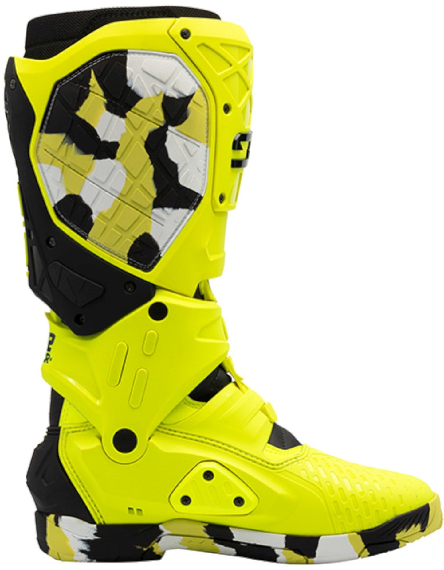 Sidi Crossair X Racr Boots - Hi-Vis / Black