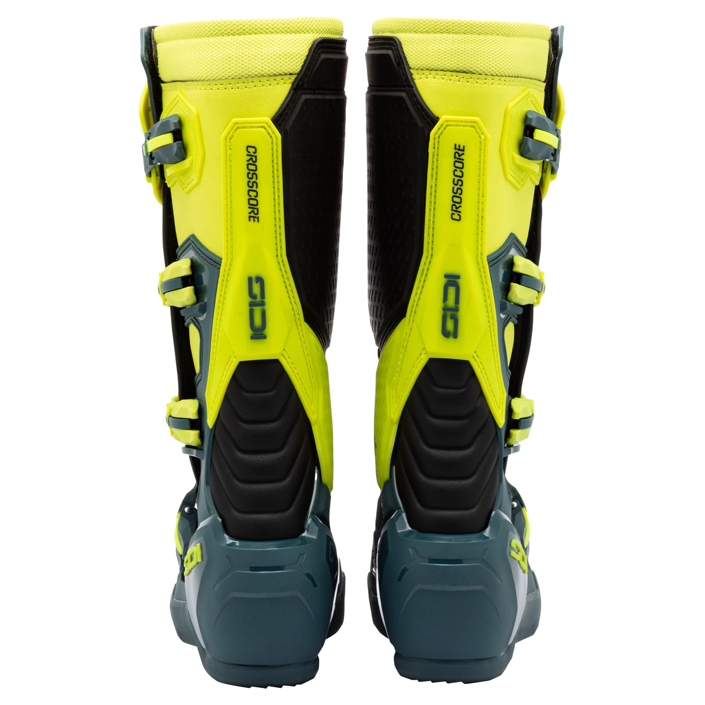 Sidi Crosscore Boots - Petrol Yellow